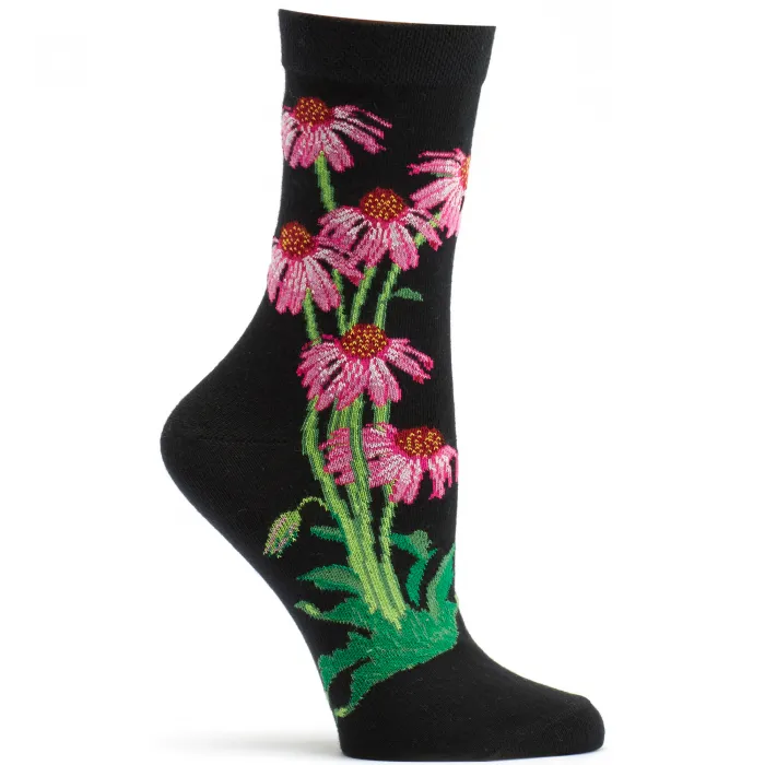 Apothecary Florals Echinacea Socks (Women's)