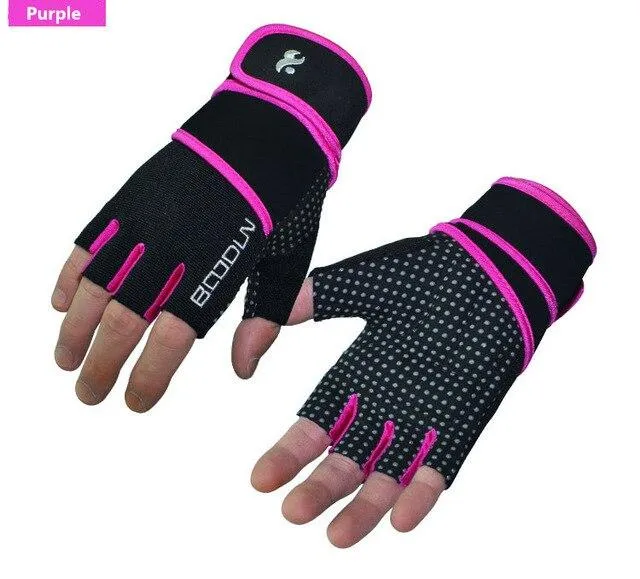 BOODUN Fitness Gloves Women Gym Crossfit Bodybuilding Workout Wrist Wrap Sports Gloves for horizontal bar Training Dumbbell