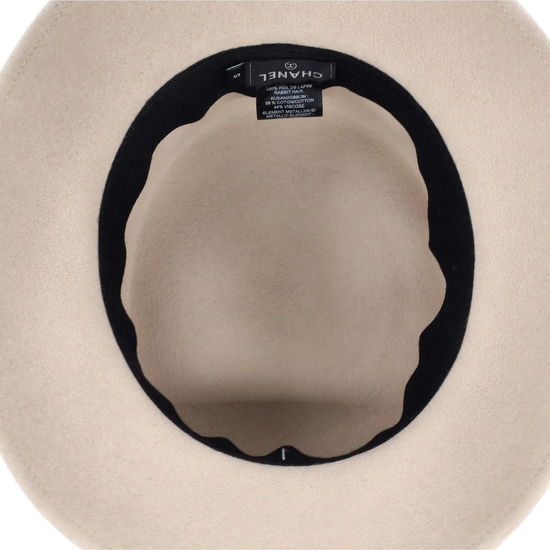 Bow Fedora Hat Rabbit Hair Blend