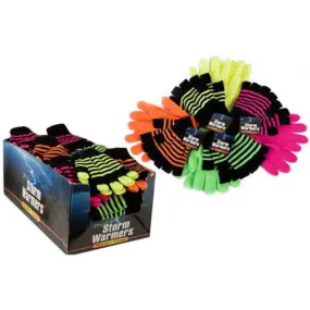 Boys Print Gripper Gloves