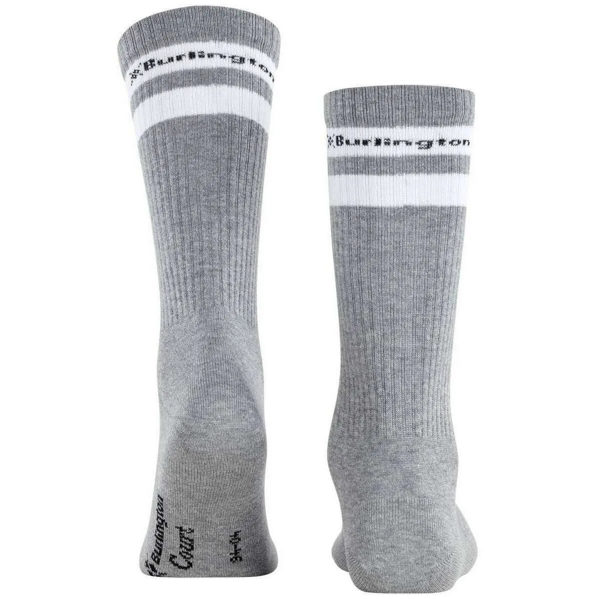 Burlington Court Socks - Light Grey