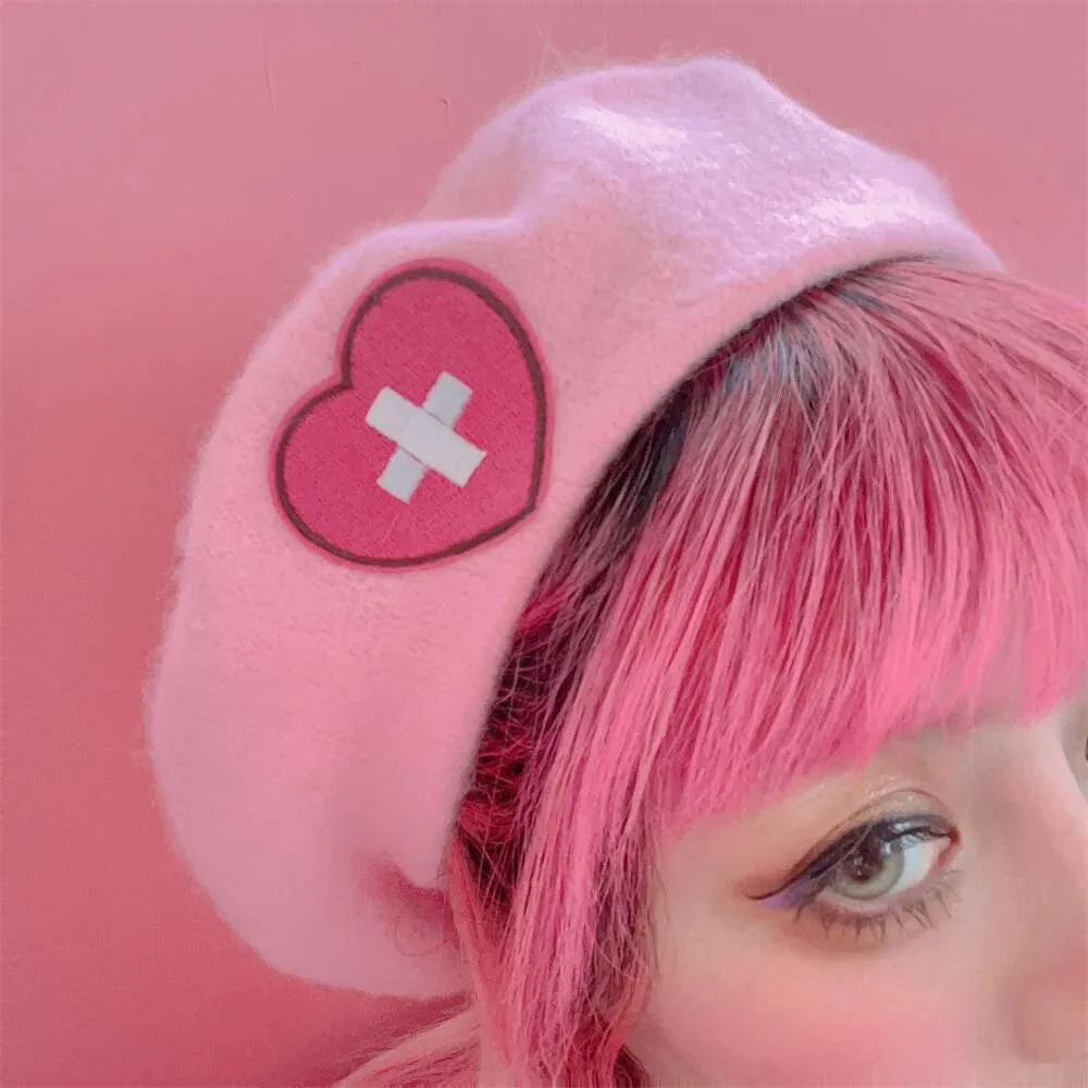 Cute Heart Beret
