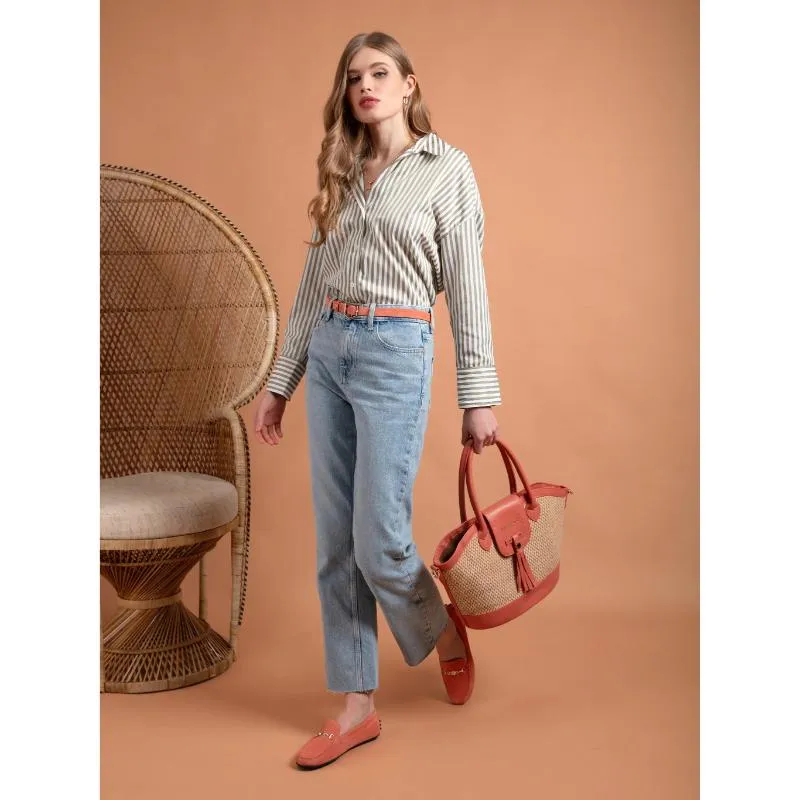 Fairfax & Favor Sennowe Ladies Belt - Melon