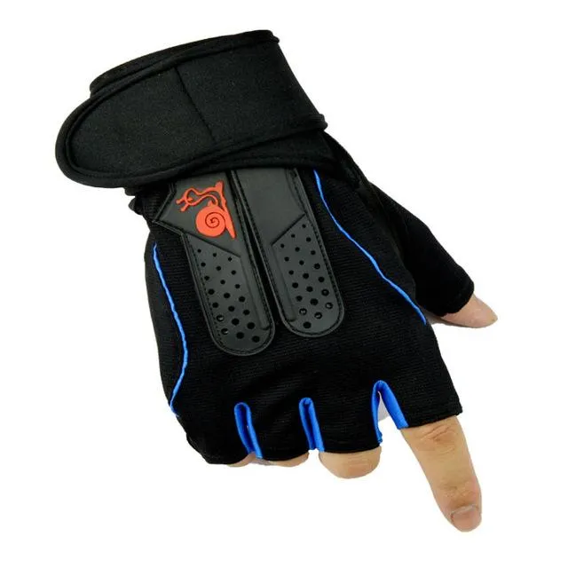 Fitness Cycling Gloves Half Finger Men Women Breathable wrist support Gym Dumbbell Weightlifting Gloves Sport Training Gloves