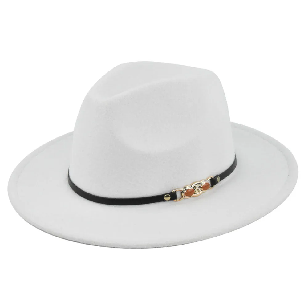 Italian Fedora Hats Vintage Fedora Hat Woolen Top Hat Flat Eaves Cap
