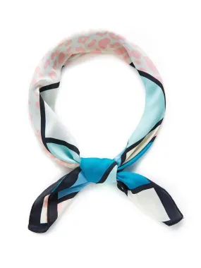 Leopard & Grid Bandana