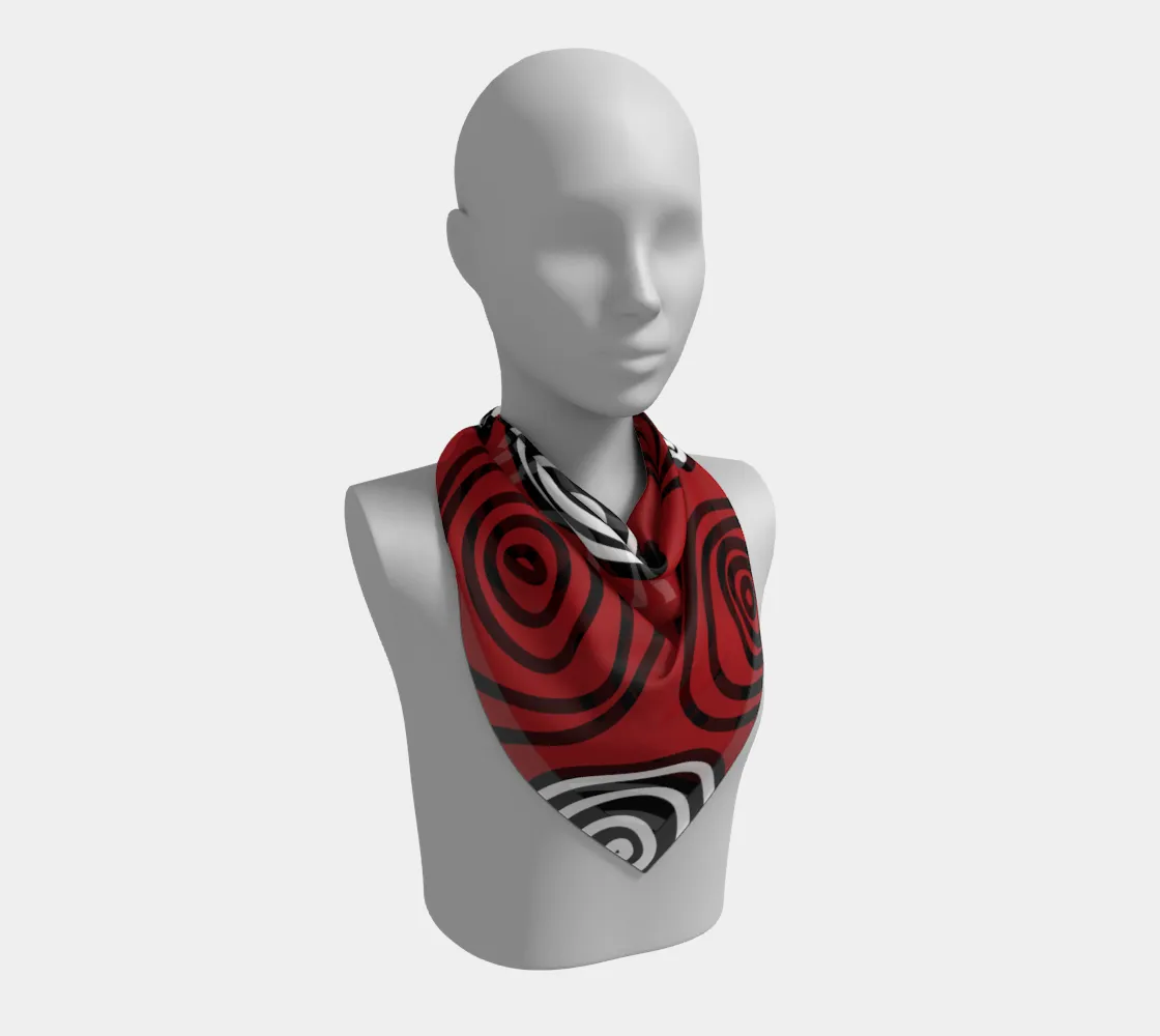 Loopyloop Cranberry Scarf