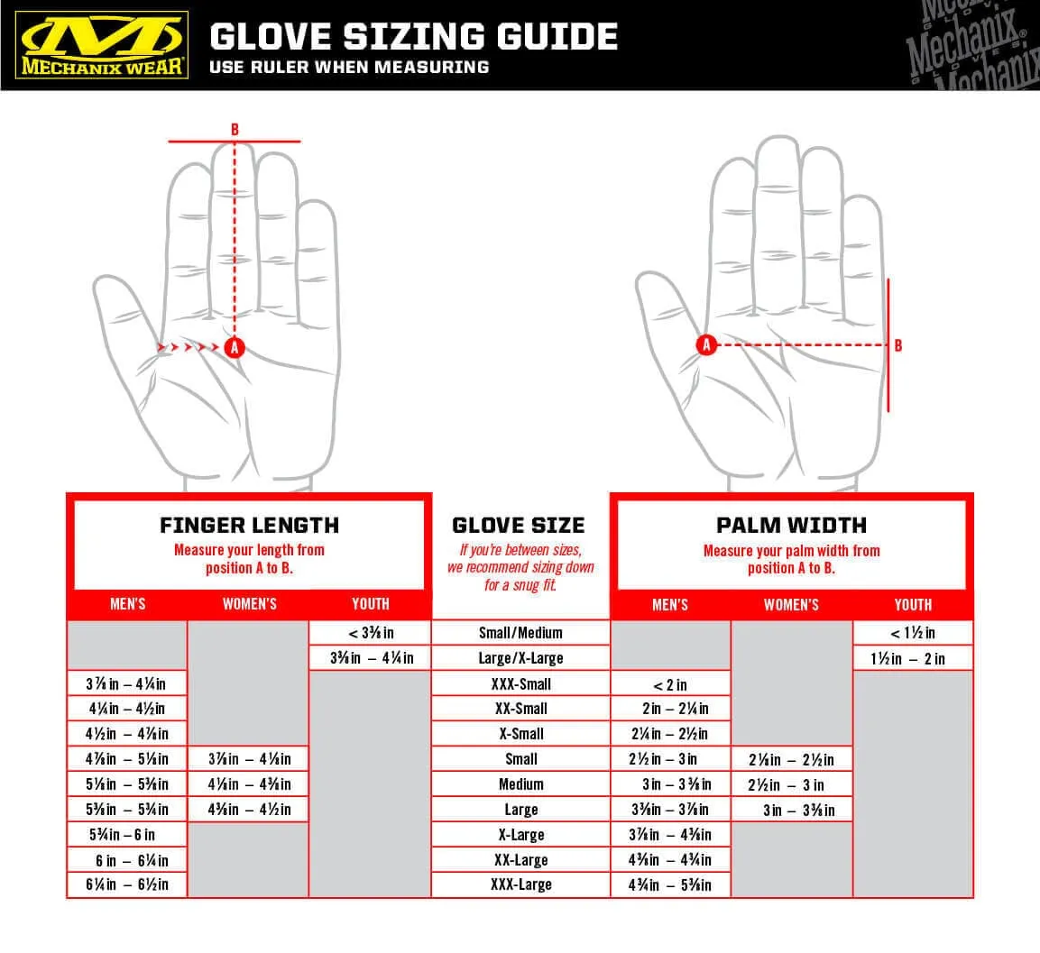 Mechanix MPT-58 M-Pact Gloves, Black/Gray