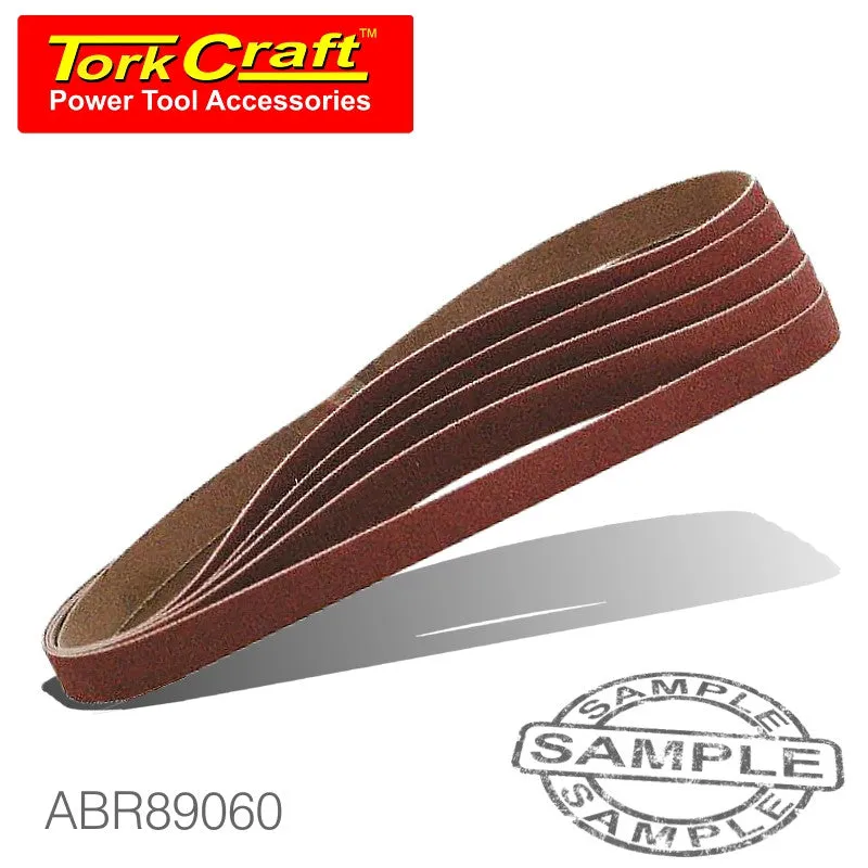 SANDING BELT 30 X 451 POWER HOLE 60 GRIT 5/PK