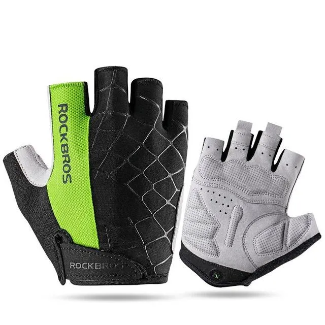 Shockproof Half-Finger Cycling Gloves