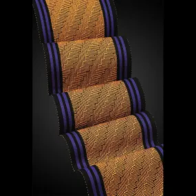 Steps Tangerine Limoges Scarf or Shawl Sosumi Weaving by Pamela Whitlock