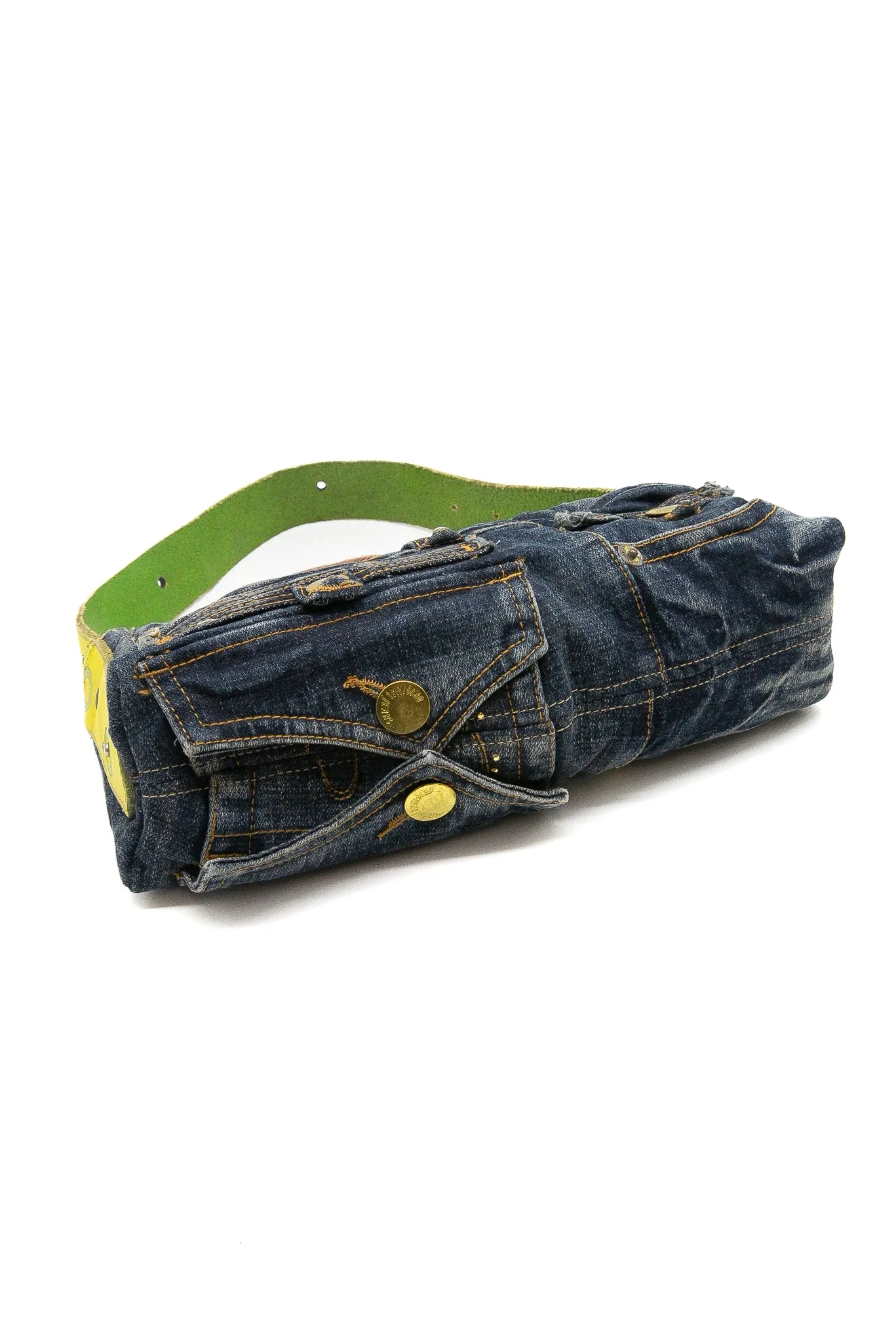 Upcycled SRV Denim Belt Bag