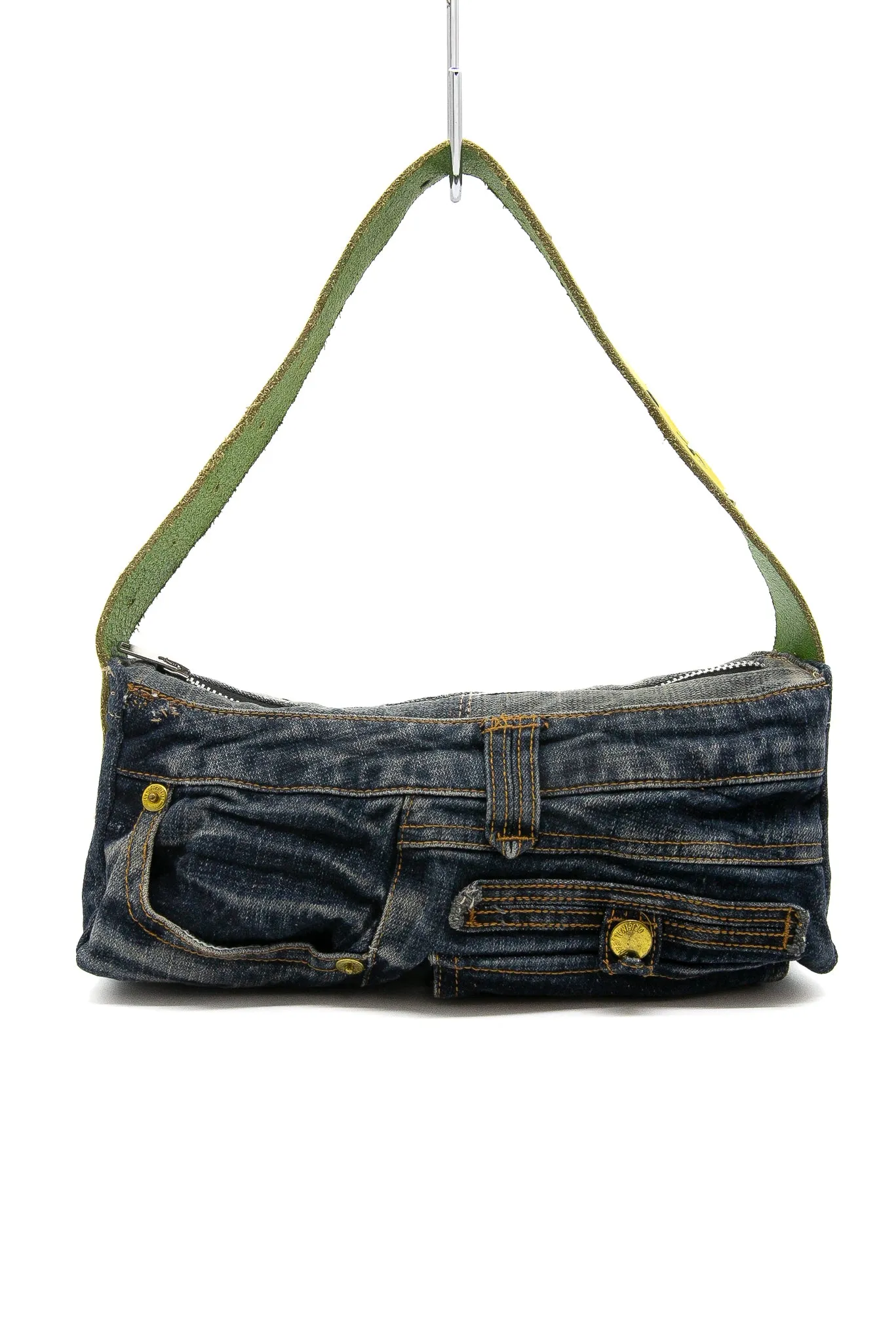 Upcycled SRV Denim Belt Bag